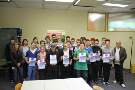 Abschlussveranstaltung Peter Henlein Realschule 2013