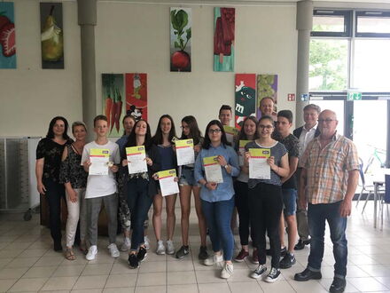 Abschlussveranstaltung Christoph-Jacob-Treu, Lauf 2019