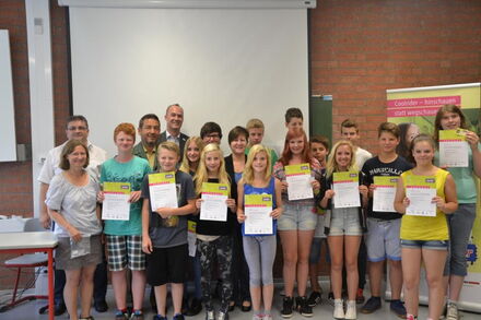 Abschlussveranstaltung Brombachsee-Schule Pleinfeld 2014