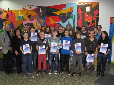 Abschlussveranstaltung Geschwister Scholl Schulen 2013