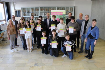 Abschlussveranstaltung der Staatl. Realschule  und der Mittelschule Weißenburg 2025