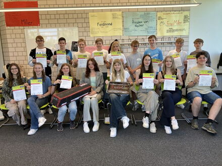 Abschlussveranstaltung Gymnasium Stein 2024