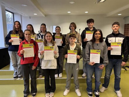 Abschlussveranstaltung Realschule Feucht 2025