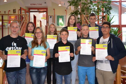 Abschlussveranstaltung Richard-Glimpel-Schule 2015