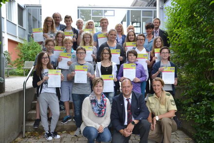 Abschlussveranstaltung Schulen Hilpoltstein 2015