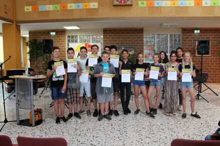 Abschlussveranstaltung Mittelschule Altdorf 2018