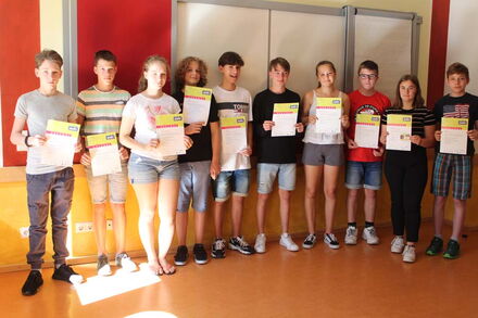 Abschlussveranstaltung Montessori Schule, Lauf 2019