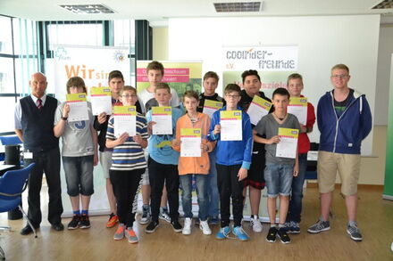 Abschlussveranstaltung Mittelschule Soldnerstraße 2015