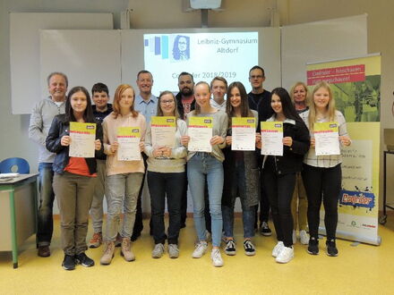 Abschlussveranstaltung Leibniz-Gymnasium, Altdorf 2018