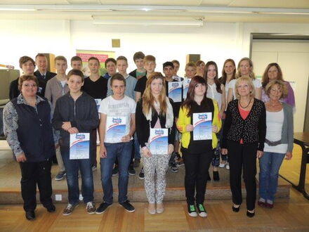 Abschlussveranstaltung Leibniz Gymnasium 2013