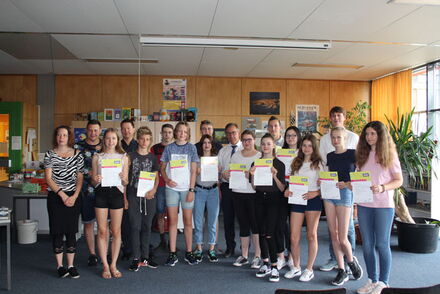 Abschlussveranstaltung Emil-von-Behring-Gymnasium, Spardorf 2019