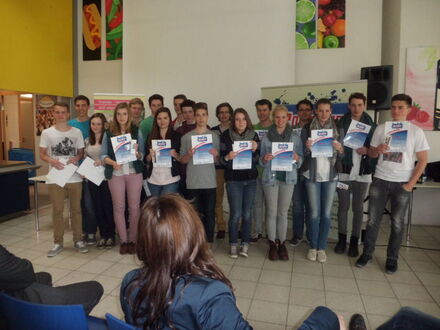 Abschlussveranstaltung Christoph Jacob Treu Gymnasium 2013